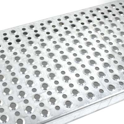 Perforated Non slip Safety Grating Aluminum Anti Skid Perforated Plate