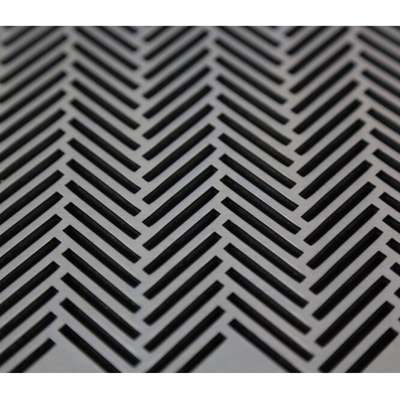 hole punch flooring aluminium perforated plate