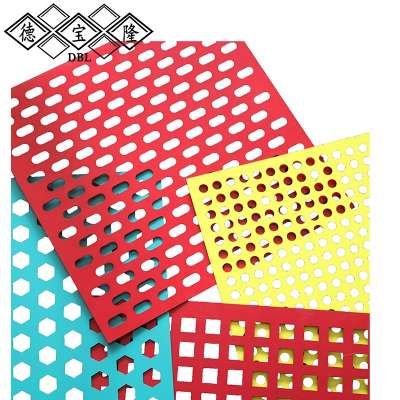 round hole perforated mesh sheets for speaker grill