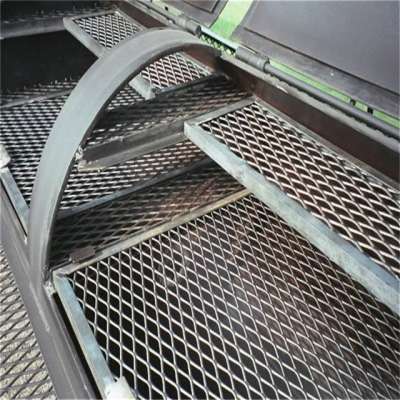 Diamond grip expanded metal walkway/diamond expanded grating for wlakway