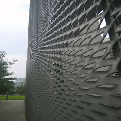 aluminum metal mesh wall covering/Expanded metal mesh building covering