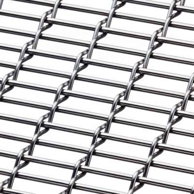 Decoration Chain Curtain Stainless Steel Woven Metal Fabric for Solar Management