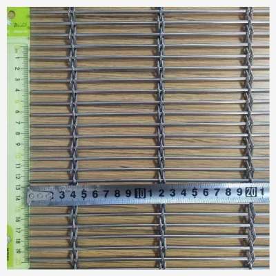 AISI 304 Cable Wire Mesh Decorative Mesh Sheet For Curtain Wall